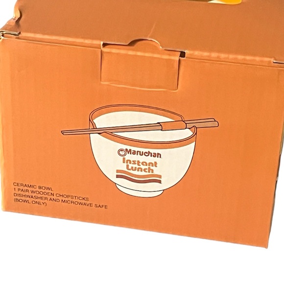 NEW Maruchan Ramen Package Ceramic Bowl Mad Engine New In Box - Picture 7 of 8